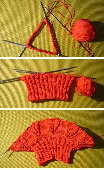 Tasche mit Blattmuster