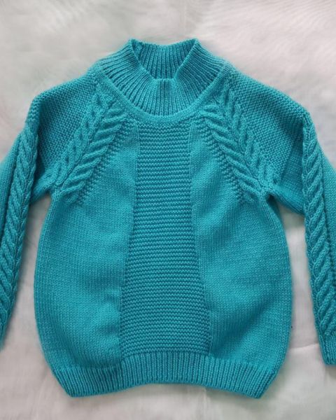 Raglanpullover für Mädchen