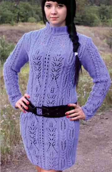 Ajourmusterkleid