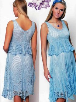 Kleid mit Schößchen
