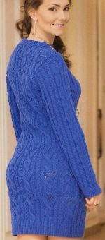 Kleid im Fantasiemuster
