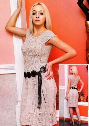 Kleid im Fantasiemuster