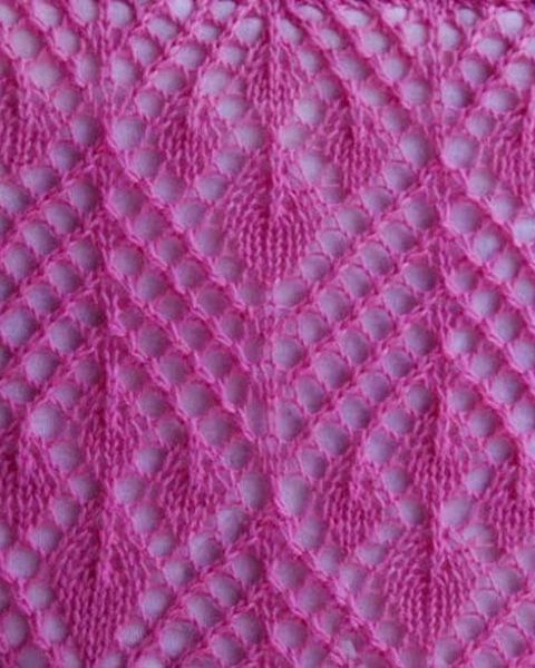 Ajourmuster stricken