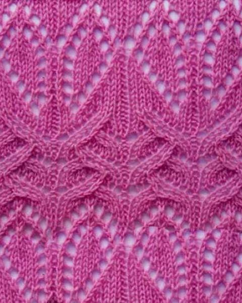 Ajourmuster stricken