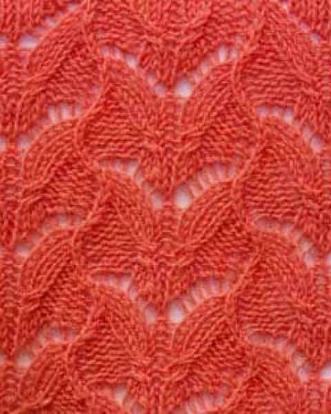 Ajourmuster stricken