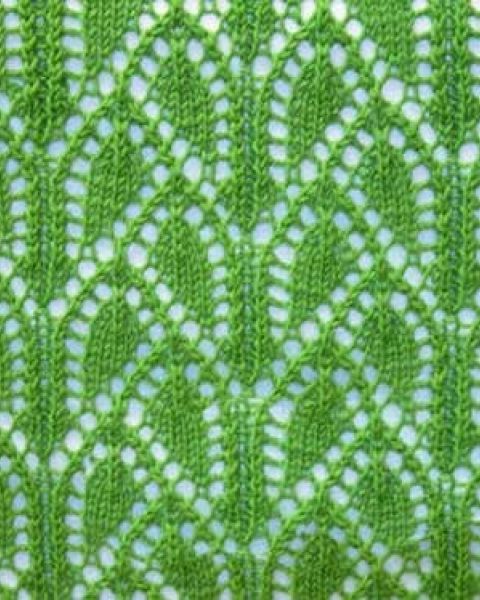 Ajourmuster stricken