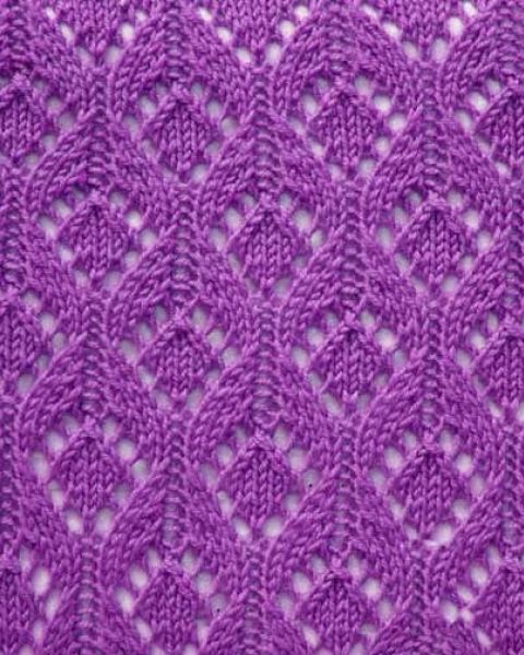 Ajourmuster stricken