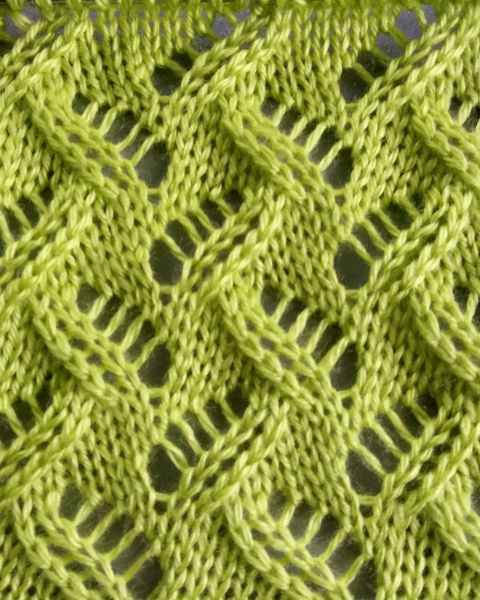 Lochmuster stricken