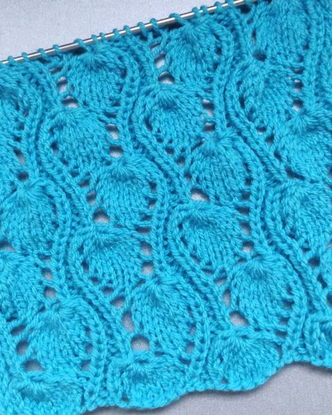 Ajourmuster stricken