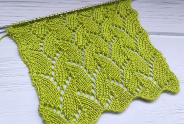 Ajourmuster stricken