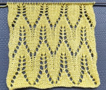 Ajourmuster stricken