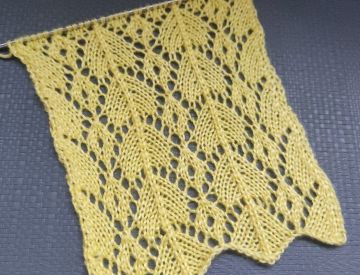 Ajourmuster stricken