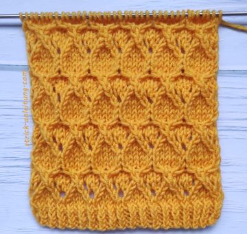 Ajourmuster stricken