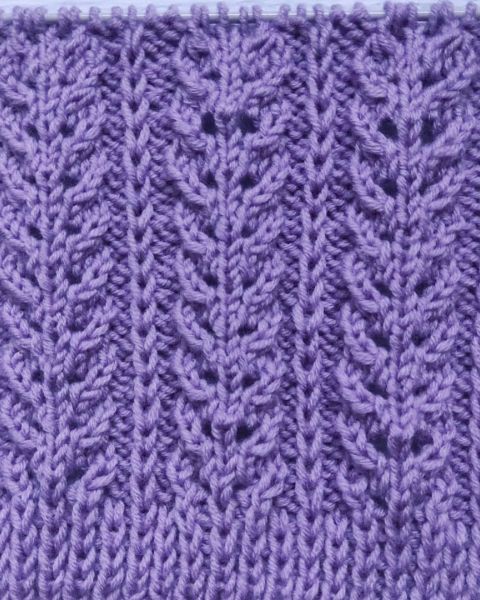 Lochmuster stricken