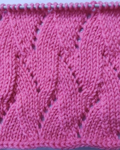 Ajourmuster stricken