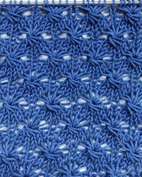 Sternchenmuster stricken