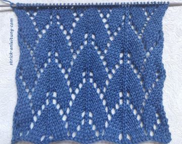 Ajourmuster stricken