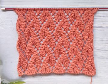 Ajourmuster stricken #212
