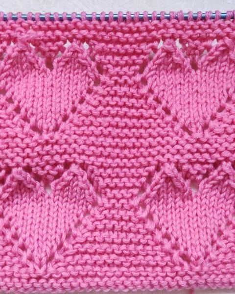 Herzmuster stricken
