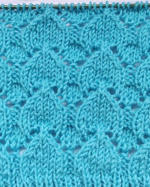 Ajourmuster stricken