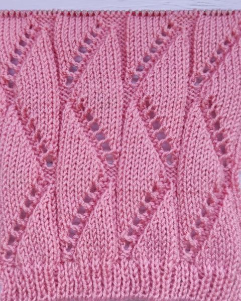 Ajourmuster stricken