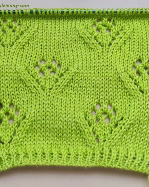 Ajourmuster stricken
