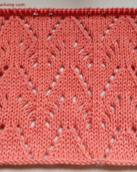 Ajourmuster stricken