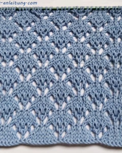 Ajourmuster stricken