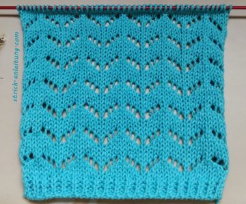 Ajourmuster stricken
