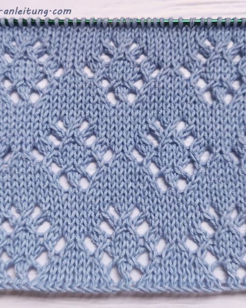 Ajourmuster stricken