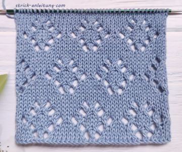 Ajourmuster stricken