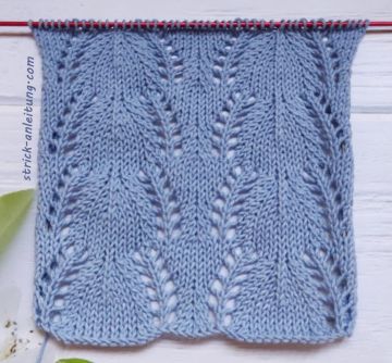 Ajourmuster stricken