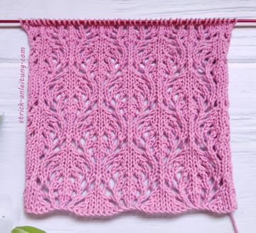 Ajourmuster stricken