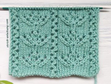 Ajourmuster stricken