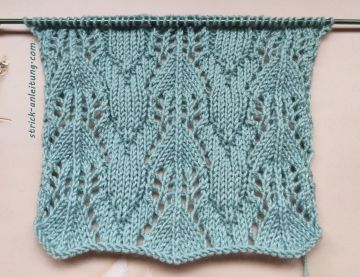 Ajourmuster stricken