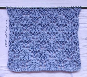Ajourmuster stricken