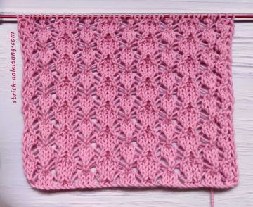 Ajourmuster stricken