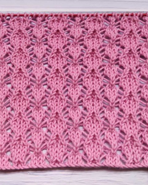 Ajourmuster stricken