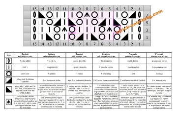 ajourmuster schrift