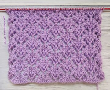 Ajourmuster stricken