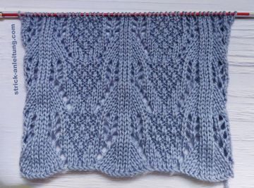 Ajourmuster stricken