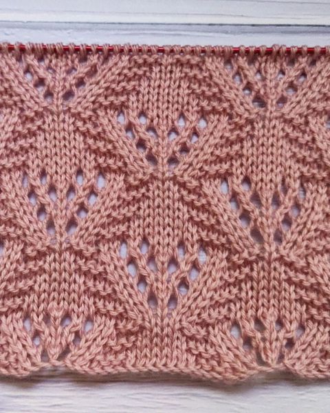 Ajourmuster stricken