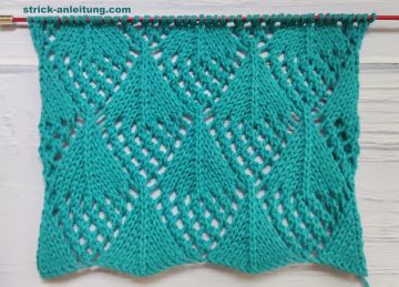 Ajourmuster stricken
