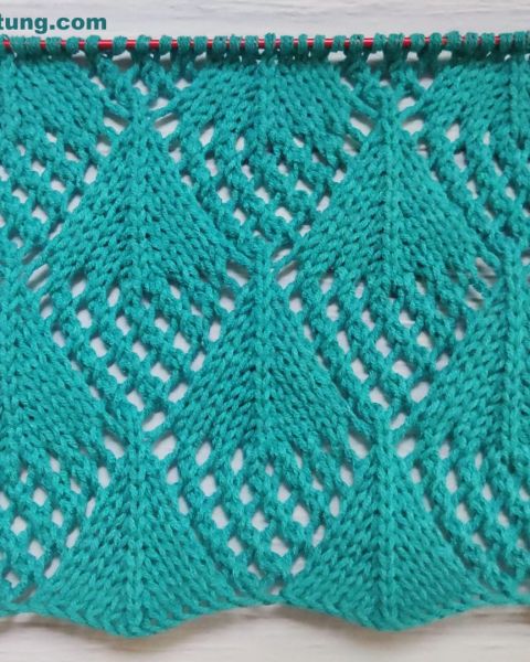 Ajourmuster stricken