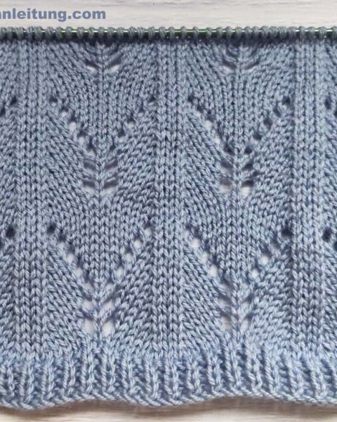 Ajourmuster stricken
