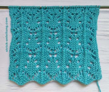 Ajourmuster stricken