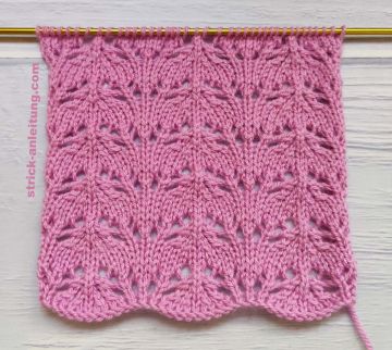 Ajourmuster stricken