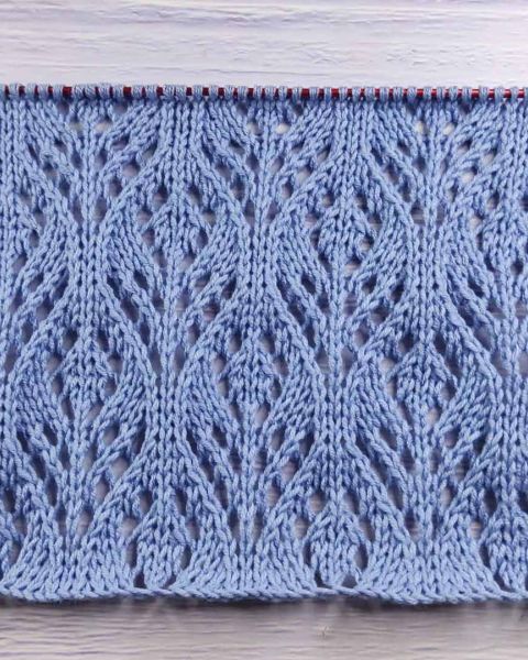 Ajourmuster stricken
