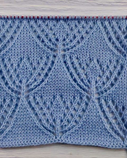Ajourmuster stricken