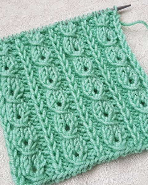 Lochstrifen stricken stricken